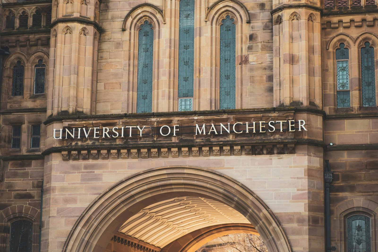 Close-up of the University of Manchester, showcasing academic assistance by Get Assignment Help Manchester for students